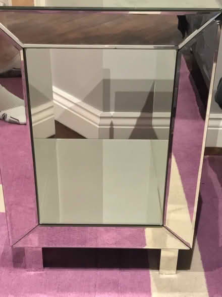Photo of free Mirrored nightstand (Bedford, Goldington Road) #2