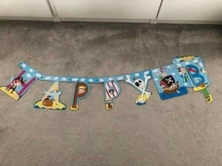 Photo of free Pirate themed Happy Birthday banner (Chineham, RG24) #1