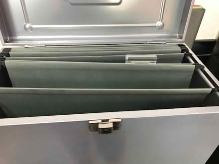 Photo of free Metal carry filing box (HP1) #2
