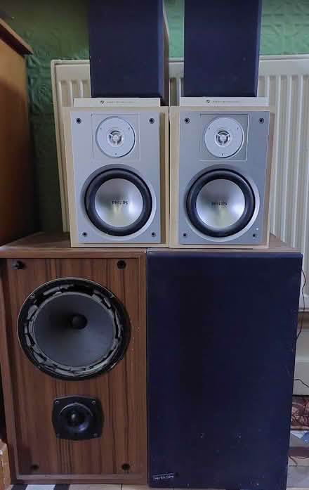 Photo of free Three pairs of speakers (Aylestone Road LE2) #1