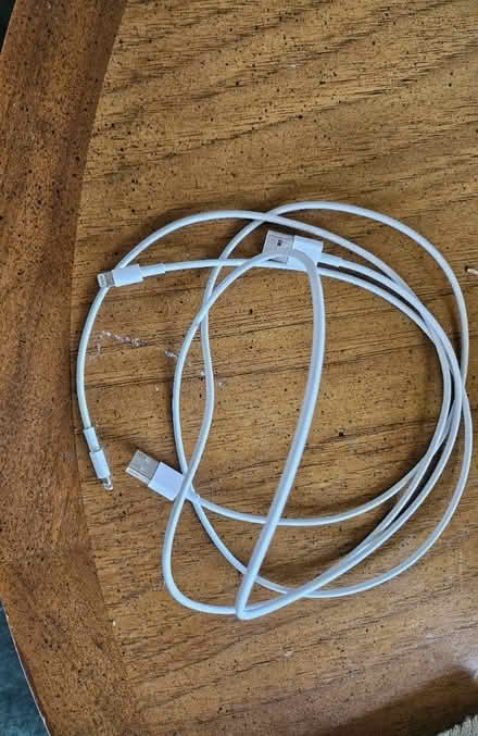 Photo of free Two iPhone charger cables (El Cerrito / East Bay) #1