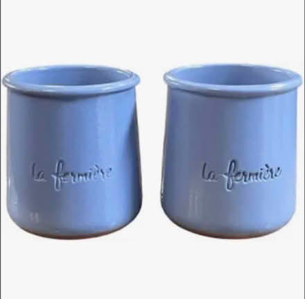 Photo of free Blue yogurt cups (58th Street West 11&12 Ave) #1