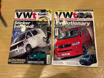 Photo of free 2 x vwt t4 and t5 camper van magazines (Buckley CH7) #1