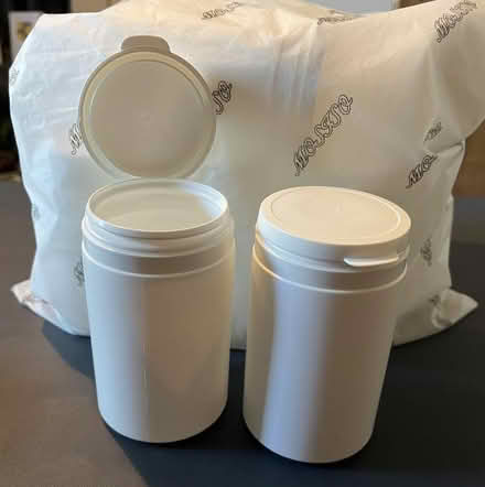 Photo of free Small plastic tubs (Marsh LA1) #1