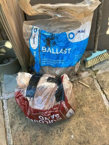 Photo of free Half bag building sand and ballast (Sale, M33) #1