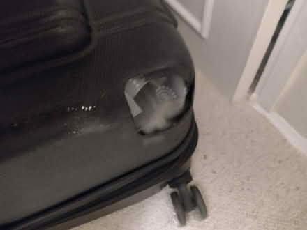 Photo of free Large suitcase - missing wheel (W10 - Ladbroke Grove) #2