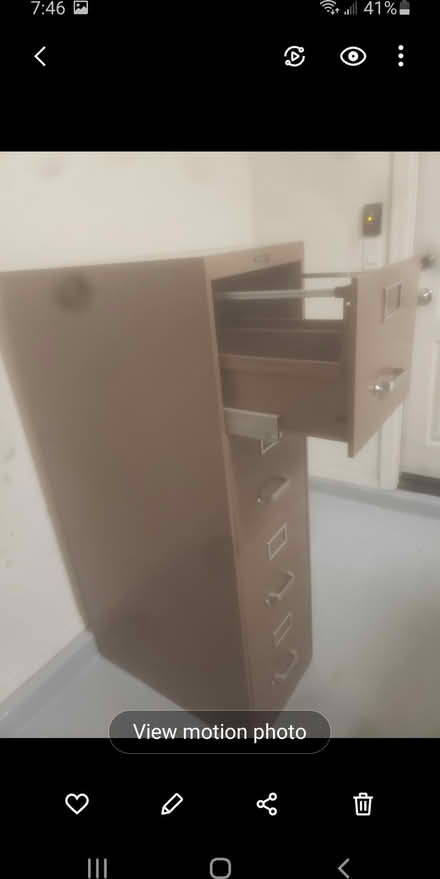 Photo of free Metal file cabinet (North Rancho sahuarita) #1