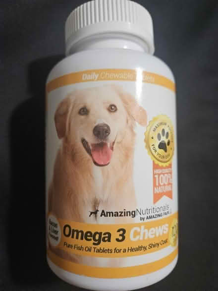 Photo of free Omega 3 fish oil chews for dog (Westford MA) #1