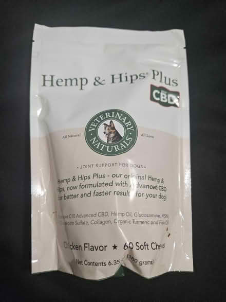 Photo of free Hemp & Hips Plus dog supplements (Westford MA) #1