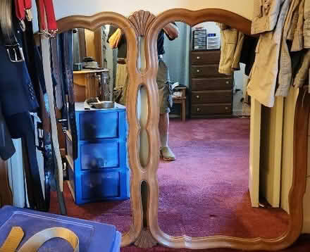 Photo of free Double wide mirror (Monroe Twshp NJ) #1