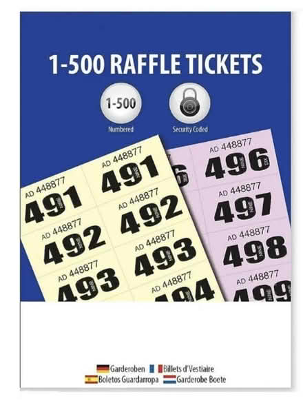 Photo of Raffle Ticket Booklet (Low Fell) #1