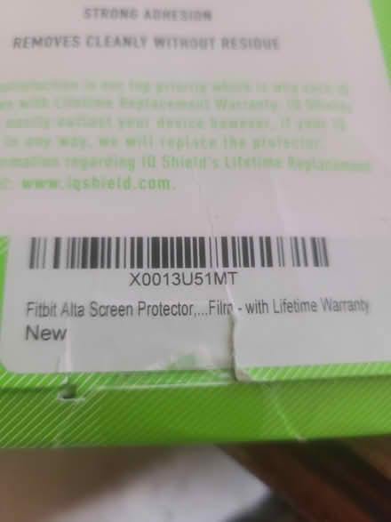 Photo of free Fitbit Alta Screen Protector (Farmington Hills) #2