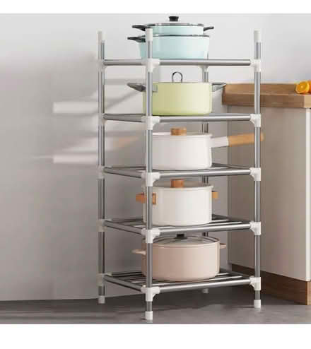 Photo of Kitchen Pot Pan Organizer Rack (L27) #1