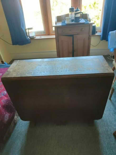 Photo of free Wooden gateleg table with storage (Caversham RG4) #3