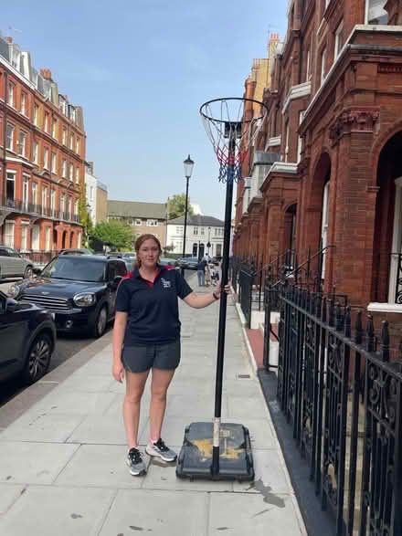 Photo of free 2 Netball posts (South Kensington SW7) #1