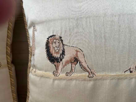 Photo of free Satin embroidered cushions (Buckhurst Hill IG9) #4
