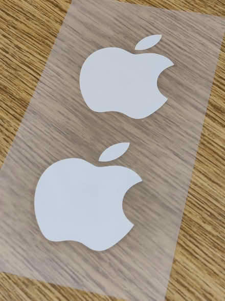 Photo of free Two Apple decals (Steventon OX13) #1