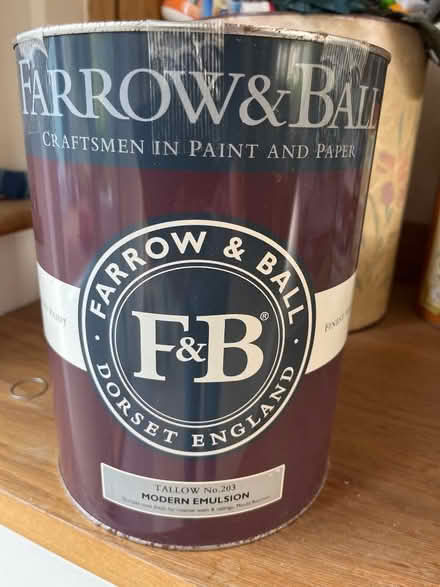 Photo of free Farrow & Ball paint (Aylmerton NR11) #1