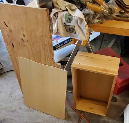Photo of free Leftover wood & wood drawer (Almaden) #1