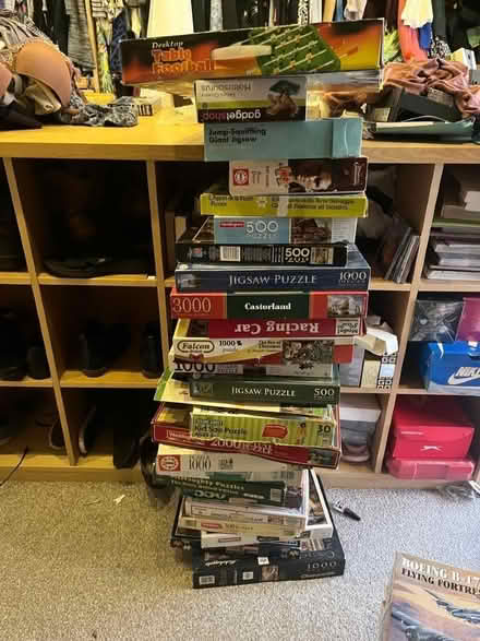 Photo of free Joblot of jigsaws and a few games (Buckley CH7) #1