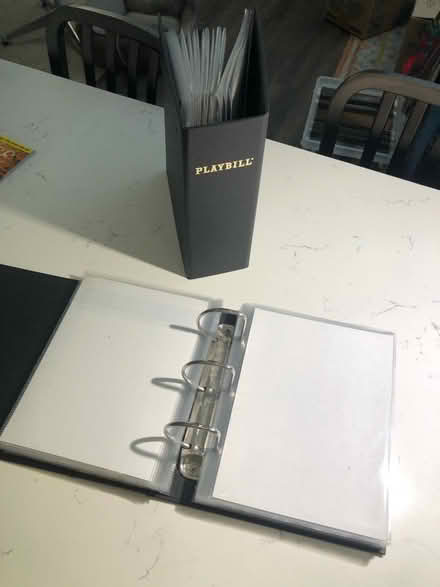Photo of free Binders for Playbills (Southwest D.C.) #2