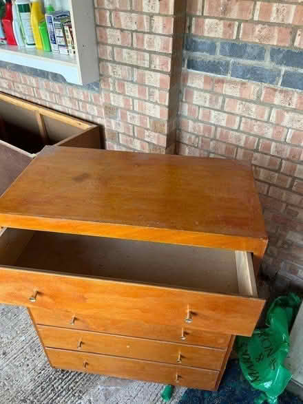 Photo of free 1960 chest of drawers (Willington, Derbyshire) #3