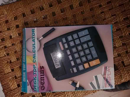 Photo of free Desktop calculator solar powered (Teston ME18) #1