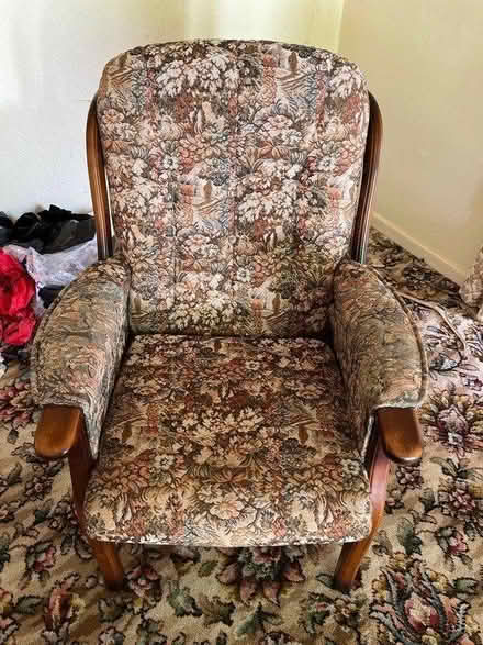 Photo of free Armchair (Willington, Derbyshire) #1