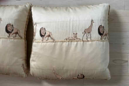 Photo of free Satin embroidered cushions (Buckhurst Hill IG9) #2