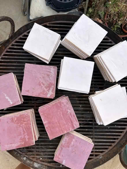 Photo of free Purple and pink tiles (Ham, Richmond, TW10) #1