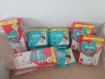 Photo of free Pampers nappies size 7&8 (Langford) #1