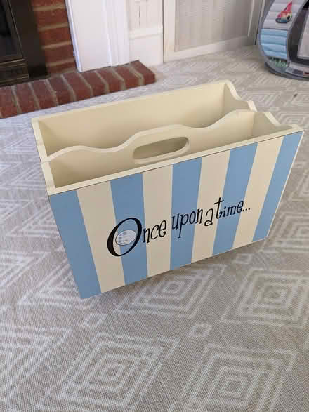 Photo of free Wooden magazine holder (Chevy Chase, MD) #1
