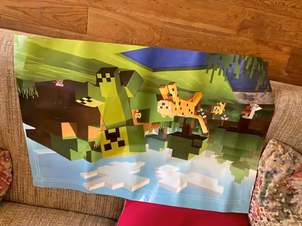 Photo of free Mine craft poster (B91 Solihull) #1