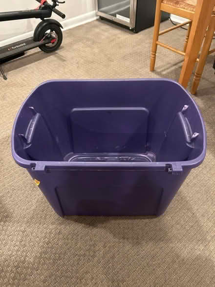 Photo of free Plastic bin (no top) (Brighton) #1