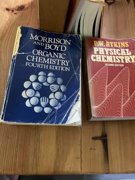Photo of free Chemistry Undergraduate Text books (Saughall - CH1) #3