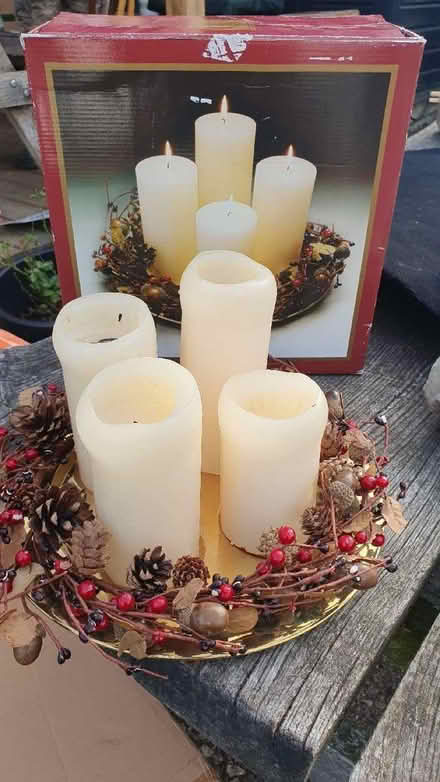 Photo of free Christmas candles (Lower Green TN2) #1