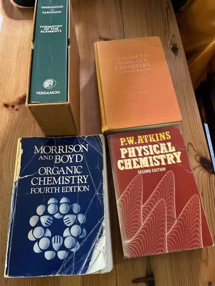 Photo of free Chemistry Undergraduate Text books (Saughall - CH1) #1
