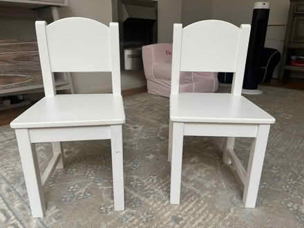 Photo of free 2 child chairs (Chelsea SW3) #1