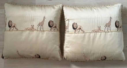 Photo of free Satin embroidered cushions (Buckhurst Hill IG9) #1