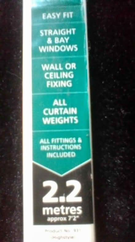 Photo of free New in Packaging Curtain Track/Rail with Fittings (Saint Thomas Ward EX2) #4