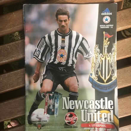 Photo of free Newcastle United Programme (Houghton Le Spring DH4) #1