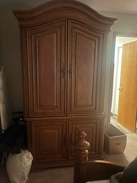 Photo of free Armoire, dresser, mirror (Eden Prairie) #2
