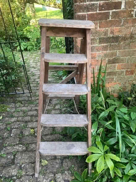 Photo of free Wooden stepladder (Wytham OX2) #1