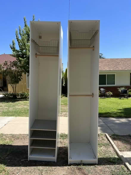 Photo of free Tall White Ikea Wardrobes (Burbank) #1
