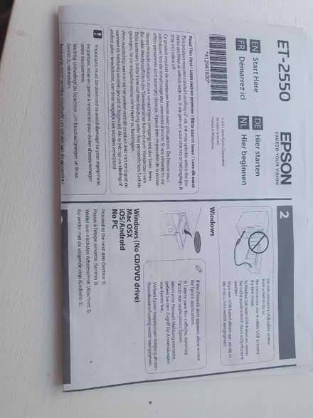 Photo of free Printer (Edinburgh EH9) #3