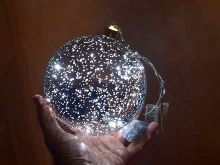 Photo of free Cosmic LED ball decoration. (New Malden KT3) #1