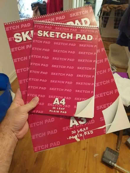 Photo of free Sketch Pads (New Malden KT3) #1