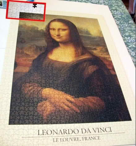 Photo of free Mona Lisa Puzzle (Boonton) #2