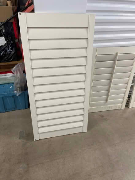 Photo of free 3 plantation shutters (Mineral and Santa Fe) #1