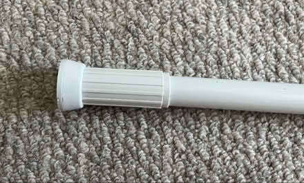 Photo of free Extendable white shower curtain rail (Selhurst SE25) #2